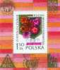 30 Jahre Jugend-Bewegung 1978 Blumenstrauß Polen 2566+Block 72 ** 1€ Blumen Bloque Hojas M/s Flower Bloc Sheet Bf Polska - Blokken & Velletjes