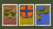 LIECHTENSTEIN  N° 428 à 430 ** - Unused Stamps