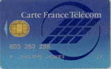 # Carte A Puce Divers Carte France Telecom   - Tres Bon Etat - -  Kaarten Van De Busdienst Pastel