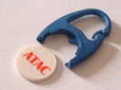 Jeton De Caddies - ATAC + Porte Jeton Bleu - Trolley Token/Shopping Trolley Chip