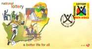 South Africa - 2000 National Lottery FDC # SG 1168 , Mi 1245 - FDC