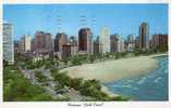6188    Stati  Uniti    Aerial  Vieuw  Of  Chicago"s  Famous  Gold  Coast   VG  1960 - Chicago