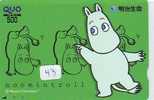 MOOMIN Carte (43) Nijlpaard Hippopotamus Hippopotame  Nilpferd - BD