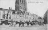 EN BELGIQUE.  Artillerie Coloniale Française Passant Sur La Place De Furnes - Veurne