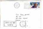 GOOD USA Postal Cover To ESTONIA 1992 - Good Stamped: Aviation - Briefe U. Dokumente