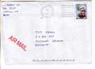 GOOD USA Postal Cover To ESTONIA 1997 - Good Stamped: Aviation - Storia Postale