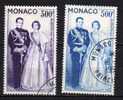 Monaco PA N° 71 / 72 Oblitérés ° - Airmail