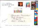 GOOD USA Postal Cover To ESTONIA 2000 - Good Stamped: Flag ; Hanukkah ; Wolfe - Cartas & Documentos