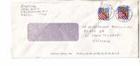 GOOD USA Postal Cover To ESTONIA 1997 - Good Stamped: Flags - Covers & Documents