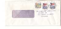 GOOD USA Postal Cover To ESTONIA 1995 - Good Stamped: White House ; Lighthouse - Lettres & Documents