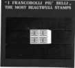 ITALIA REGNO  ITALY KINGDOM 1944 REPUBBLICA SOCIALE ITALIANA RSI SEGNATASSE FASCIO MNH CENT. 50 QUARTINA - Taxe