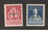 TRIESTE A  ALESSANDRO VOLTA 1949 SERIE COMPLETA GOMMA ORIGINALE NO LINGUELLA - Ungebraucht