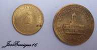 2 COINS - MONNAIE - CURRENCY, ARGENTINA, 1992, 10 CENTAVOS Y 25 CENTAVOS - Argentinië