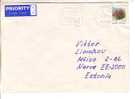 GOOD FINLAND Postal Cover To ESTONIA 1997 - Good Stamped: Flowers - Brieven En Documenten