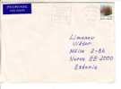 GOOD FINLAND Postal Cover To ESTONIA 1997 - Good Stamped: Flowers - Lettres & Documents