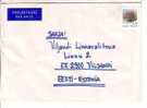 GOOD FINLAND Postal Cover To ESTONIA 1997 - Good Stamped: Flowers - Lettres & Documents