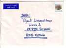 GOOD FINLAND Postal Cover To ESTONIA 1997 - Good Stamped: Flowers - Briefe U. Dokumente