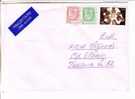GOOD FINLAND Postal Cover To ESTONIA 2001 - Good Stamped: Womans - Brieven En Documenten