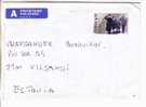 GOOD NORWAY Postal Cover To ESTONIA 1996 - Good Stamped: King - Cartas & Documentos