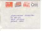 GOOD DENMARK Postal Cover To ESTONIA 2001 - Good Stamped - Lettres & Documents