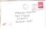 GOOD HONG KONG Postal Cover To ESTONIA 2000 - Good Stamped: Architecture - Lettres & Documents