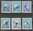 Germania Est   -   1968.  Serie Completa  Per  Le  Olimpiadi Di Grenoble. Complete Series,  MNH, Fresh - Winter 1968: Grenoble