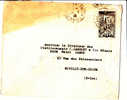 20/121  LETTRE   MAROC  1946 - Cartas & Documentos