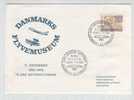 Denmark Cover Denmark Aviator Museum 75th. Anniversary With Motor Flight 17-12-1978 With Cachet - Cartas & Documentos