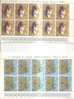 44094)n°2 Minifogli Da 10 Valori Serie Vaticani - Nuovi - Blocks & Sheetlets & Panes