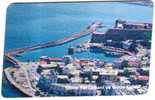 NORTH CYPRUS TURKISH 150 U  GIRNE PORT CITY SKYLINE CHIP  READ DESCRIPTION !! - Cyprus