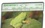 TAIWAN  100 U  GREEN  FROG FROGS  L & G CODE: 477G  EARLY CARD  READ DESCRIPTION !!! - Taiwan (Formose)