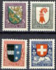 Svizzera 017a - 1926 - Y&T: N. 222/225 (++) - Privi Di Difetti Occulti. - Ongebruikt