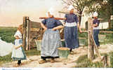 CPA  - MELKVROUWEN (VOLENDAM) - COIFFES ET COSTUMES REGIONAUX - Volendam