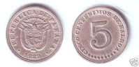 Panama 5 Centesimos 1929 - Panama