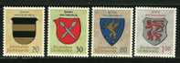 ● LIECHTENSTEIN - 1965 - STEMMI - N.° 399 / 02 ** , Serie Completa  - Cat. ? €  - Lotto N. 171 - Neufs