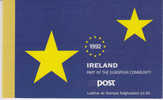 Europa CEPT - Idées Européennes - Irlande - Carnet Yvert C 813 De 1992** - MNH -  Valeur 22 Euros - Cuadernillos