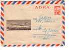 GOOD USSR / RUSSIA Postal Cover 1966 - Airplane - Brieven En Documenten
