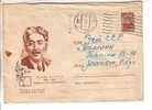 GOOD USSR Postal Cover 1966 - Azerbaijan Poete Samed Vurgun - Aserbaidschan