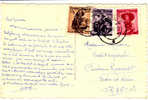 20/187  POSTKAART TO FRANCE - Lettres & Documents