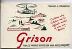 Buvard Cirage GRISON Aviation Avion Hélicoptere Farfadet - Waschen & Putzen