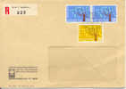 Lettre De Bern 1963 Recommande Yvert 698(2)-699 Suisse - Covers & Documents