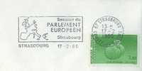 SD1073 Session Du Parlement Europeen Flamme STRASBOURG 67 1986 - European Community