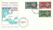 CYPRUS  EUROPA CEPT 1968   FDC ^^ - 1968