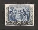 TRIESTE A MARTIRIO BELFIORE 25 LIRE 1953 NUOVO GOMMA INTEGRA NO LINGUELLA - Neufs