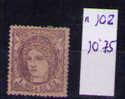 ESPAÑA 1870 - EFIGIE ALEGORICA DE ESPAÑA REGENCIA DEL DUQUE DE LA TORRE - EDIFIL Nº 102 NUEVO - Unused Stamps