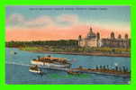 TORONTO, ONTARIO - PART OF WATERFRONT, CANADIAN NATIONAL EXIBITION -  ANIMATED SHIPS - VALENTINE BLACK CO - - Toronto