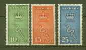 DANEMARK N° 190 à 192 ** - Nuevos