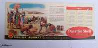 CALENDARIO, CALENDAR, CALENDRIER 1951. SHELL. PETROLEO. HERODOTO, NABOPOLASAR - Small : 1941-60