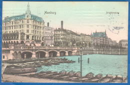 Deutschland; Hamburg; Jungfernstieg; 1908 - Mitte