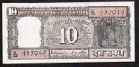 INDIA INDE P60l   10  RUPEES 1983 Signature 85 Letter G   UNC. 2 P.h. - Inde